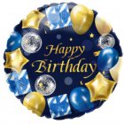 Happy Birthday Blue Stars