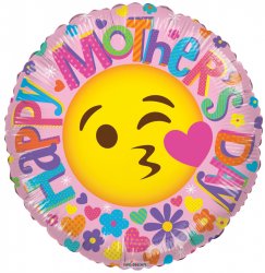 HMD Smiley Face Gelli 9”