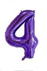 Number 4 Purple Shape PKGD Number 4 Purple Shape PKGD