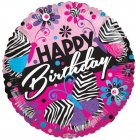 Zebra Pattern Birthday