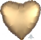 Satin Luxe Gold Heart