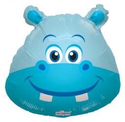 Hippo Head Mini Shape 14"