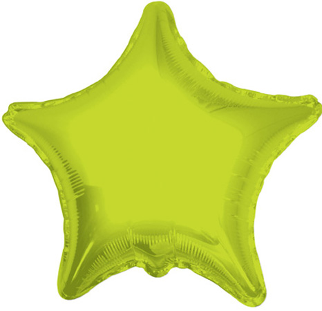 LIME GREEN STAR - Click Image to Close