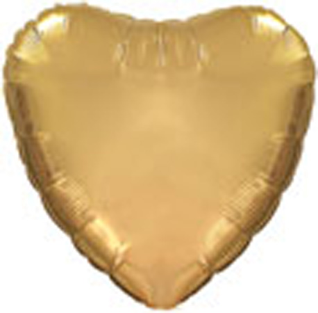 ANTIQUE GOLD HEART - Click Image to Close