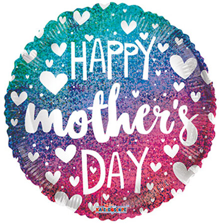 Mother's Day Gradient Holo 9” - Click Image to Close