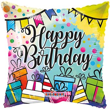 Birthday Presents Gelli - Click Image to Close