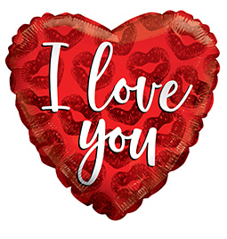 I Love You Red Kisses - Click Image to Close