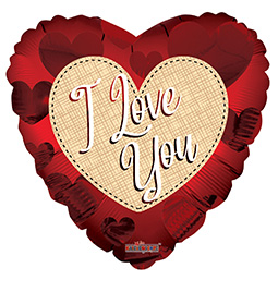 I Love You Handmade Heart - Click Image to Close