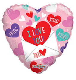 I Love You Envelope & Card - Click Image to Close