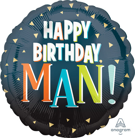 Happy Birthday Man - Click Image to Close