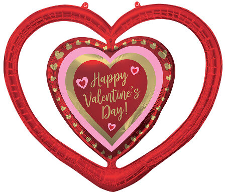 Valentine Golden Hearts - Click Image to Close