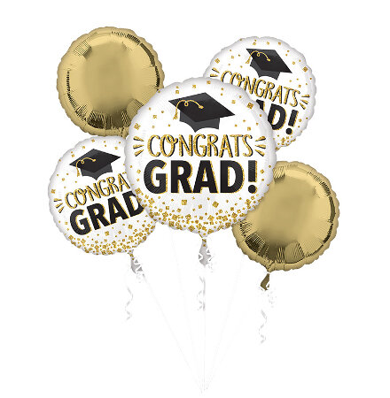 Congrats Grad Glitter Bouquet - Click Image to Close