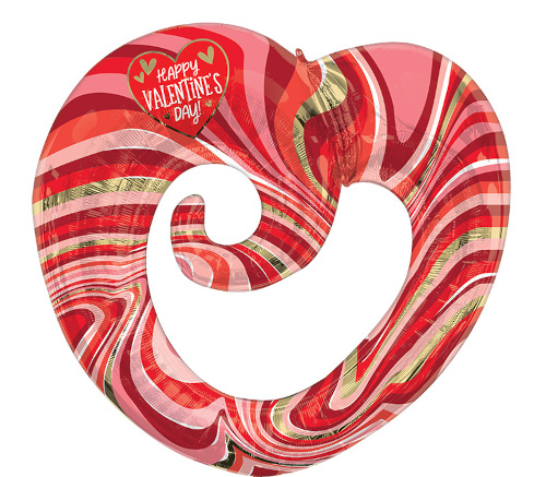 Happy Valentine's Marble Twisty - Click Image to Close