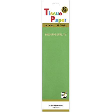 Tissue Dark Green - Click Image to Close