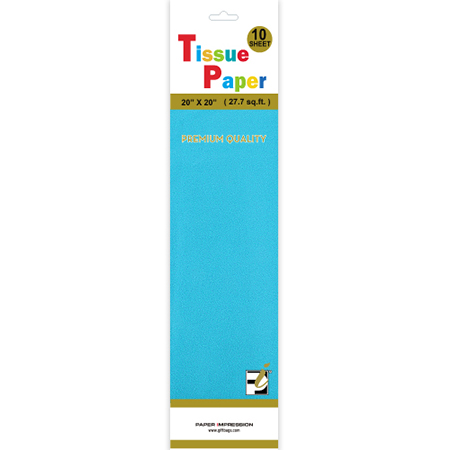 Tissue Turquoise - Click Image to Close