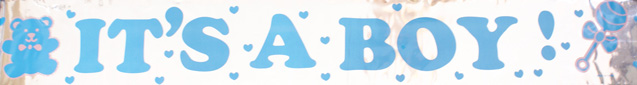 It's A Boy Banner - Click Image to Close