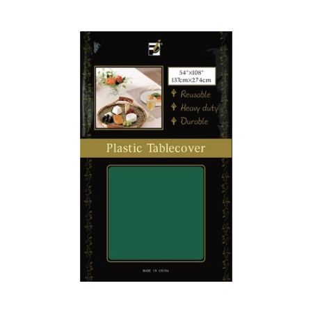 Dark Green Table Cover - Click Image to Close