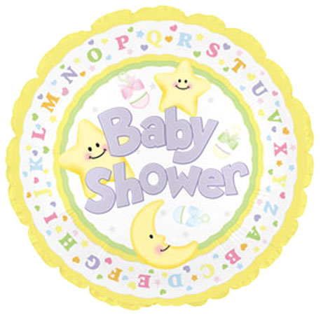 Baby Shower Moon/Stars - Click Image to Close