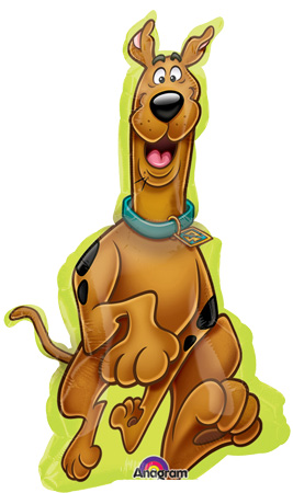 Scooby-Doo Shape Mini 14" X - Click Image to Close
