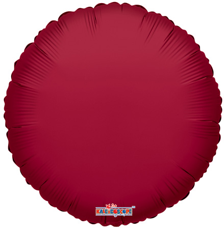 BURGUNDY ROUND - Click Image to Close