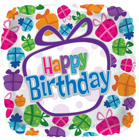 Dancing Presents Birthday - Click Image to Close