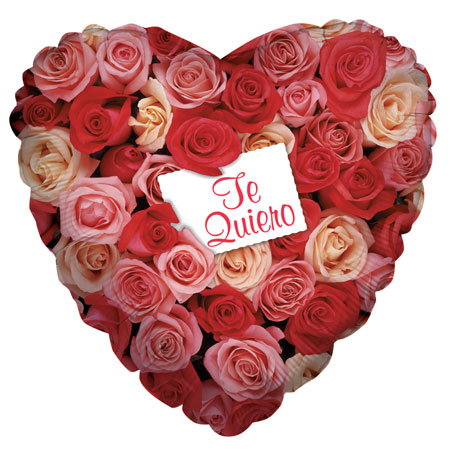 ROSE GARDEN TE QUIERO 9" - Click Image to Close