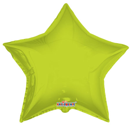 LIME GREEN STAR - Click Image to Close