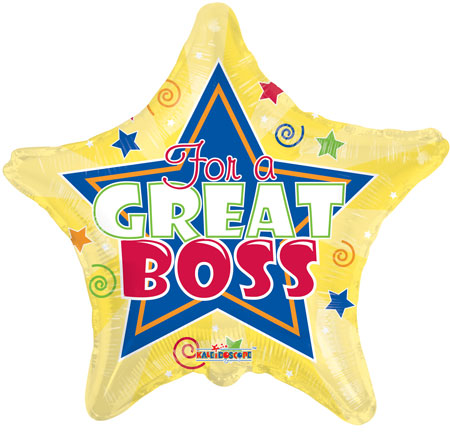 FOR A GREAT BOSS 9" - Click Image to Close