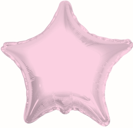 Light Pink Star 9" - Click Image to Close