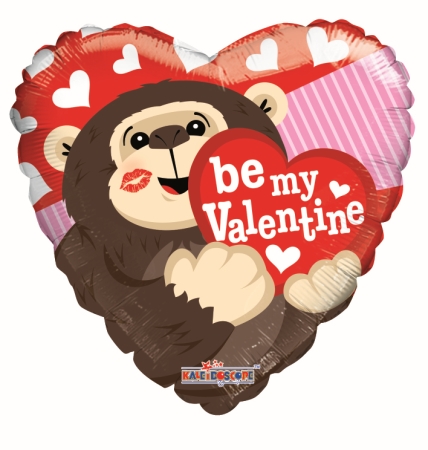 Valentine Gorilla 9" - Click Image to Close