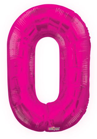 Number 0 Pink Shape PKGD - Click Image to Close