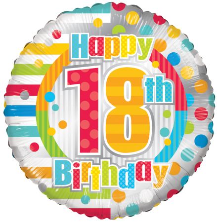 18th Birthday Dots & Lines - Click Image to Close