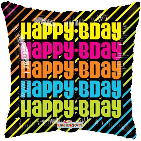 Many Birthdays Neon Gellibean - Click Image to Close