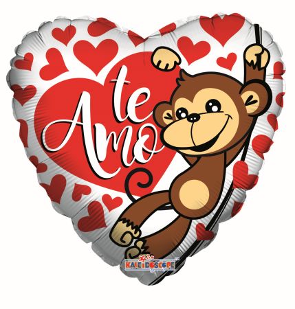 Te Amo Monkey - Click Image to Close