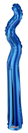 Kurly Zig Zag Royal Blue - Click Image to Close