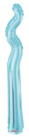 Kurly Zig Zag Light Blue - Click Image to Close
