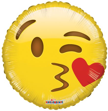 Emoticon Kiss 9” - Click Image to Close