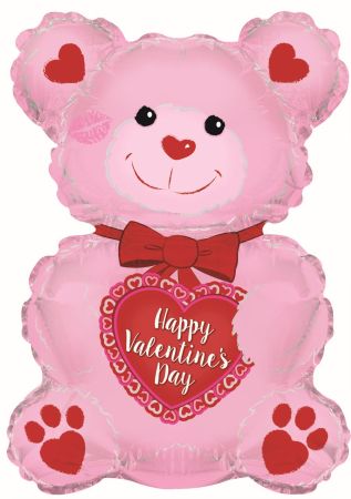 HVD Pink Teddy 12” - Click Image to Close