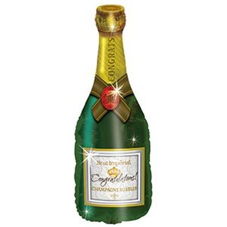 Congratulations Champagne Bottle - Click Image to Close