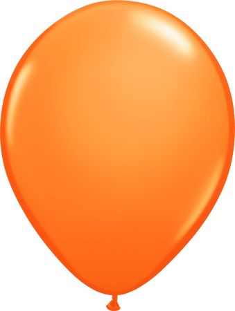 5" Qualatex Orange Latex - Click Image to Close