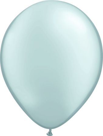 5" QUALATEX SILVER METALLIC LATEX - Click Image to Close