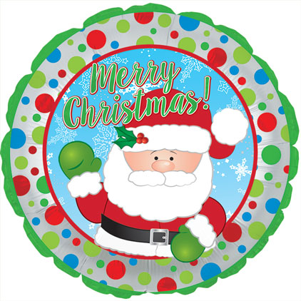 WAVING SANTA - Click Image to Close