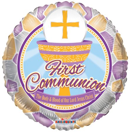 First Communion Stained Glass - Click Image to Close