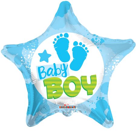 BABY BOY FOOTPRINTS - Click Image to Close