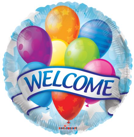 Welcome Banner & Balloons - Click Image to Close