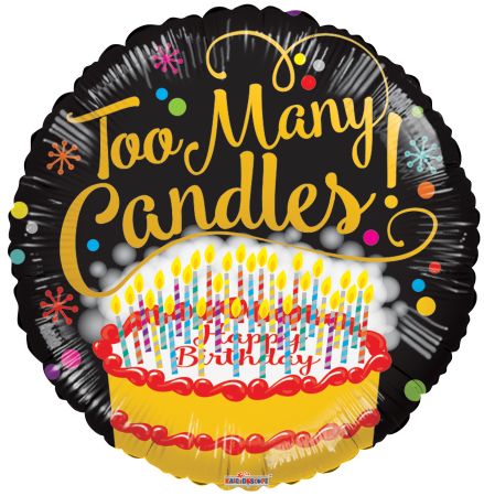 TOO MANY CANDLES - Click Image to Close