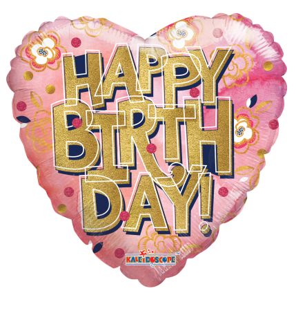 BIRTHDAY GOLD LETTERS - Click Image to Close