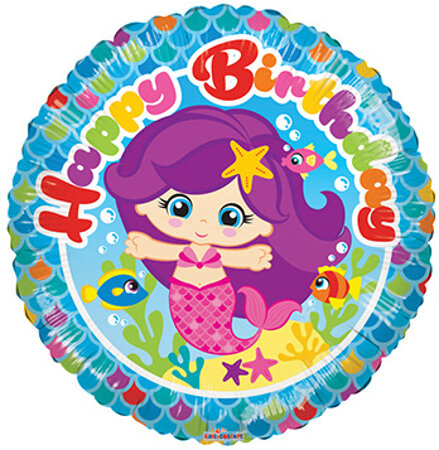 Birthday Mermaid - Click Image to Close