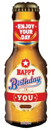 Birthday Beer Shape - Click Image to Close