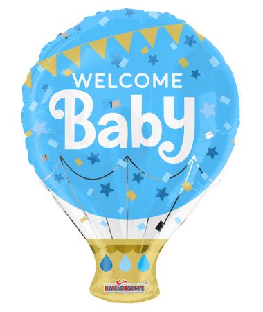 Welcome Baby Blue Shape - Click Image to Close